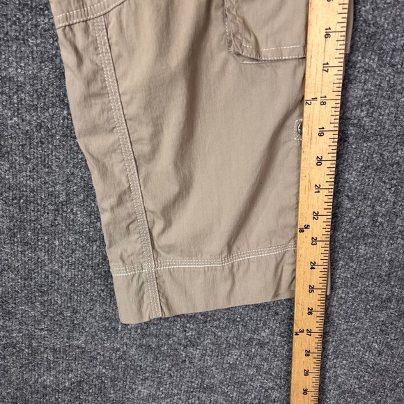 Kuhl Womens Cargo Capris Tan Hiking Outdoor Pants Size 4 Khaki Cropped - Picture 5 of 10